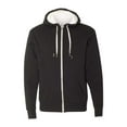 thumbnail image 1 of Independent Trading Co. Unisex Sherpa-Lined Hooded Sweatshirt EXP90SHZ Black XS, 1 of 5