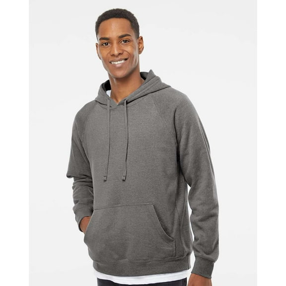 Independent Trading Co. Special Blend Raglan Hooded Sweatshirt