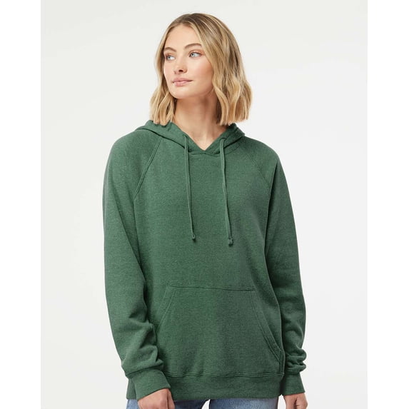 Independent Trading Co. Unisex Special Blend Raglan Hooded Sweatshirt