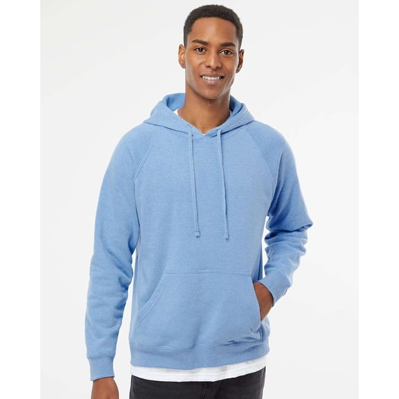 Independent Trading Co. Special Blend Raglan Hooded Sweatshirt
