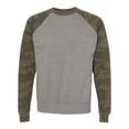 thumbnail image 1 of Independent Trading Co. Unisex Special Blend Raglan Sweatshirt Size up to 3XL, 1 of 5