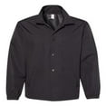 thumbnail image 1 of Independent Trading Co. Water-Resistant Windbreaker Coachs Jacket, 1 of 5