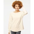 thumbnail image 1 of Independent Trading Co. Women's California Wave Wash Crewneck Sweatshirt PRM2000 Bone S, 1 of 4
