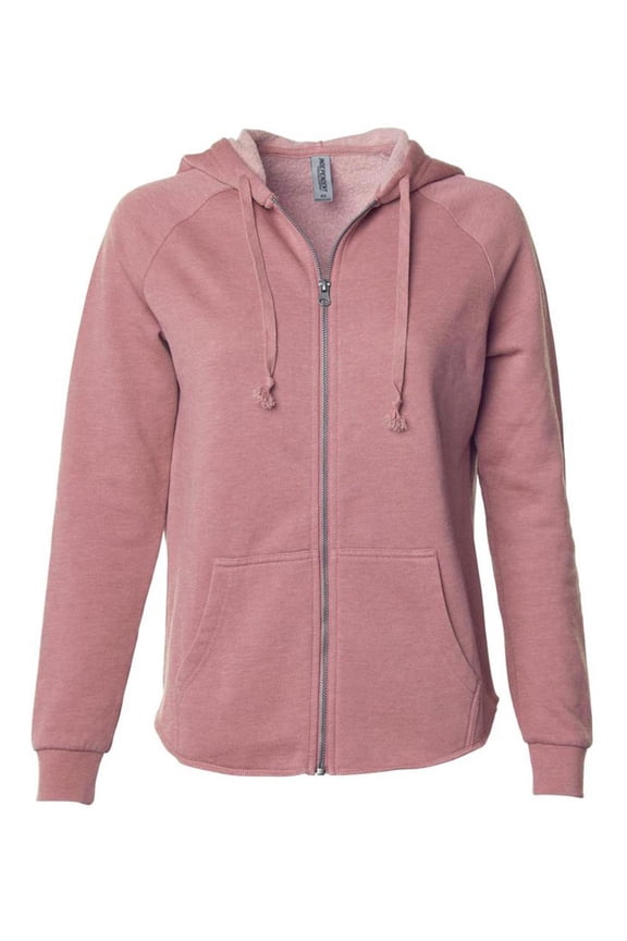 - Women's California Wave Wash Full-Zip Hooded Sweatshirt