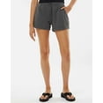 thumbnail image 1 of Independent Trading Co. Womens Lightweight California Wave Wash Sweatshorts, 1 of 5