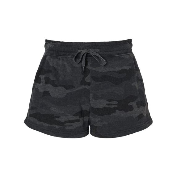 Independent Trading Co. Womens Lightweight California Wave Wash Sweatshorts