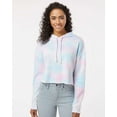 thumbnail image 1 of Independent Trading Co. Women’s Lightweight Cropped Hooded Sweatshirt, 1 of 5