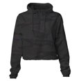 thumbnail image 1 of Independent Trading Co. - Women's Lightweight Quarter-Zip Pullover Crop Windbreaker, 1 of 4