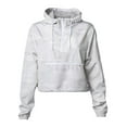 thumbnail image 1 of Independent Trading Co. - Women's Lightweight Quarter-Zip Pullover Crop Windbreaker, 1 of 4