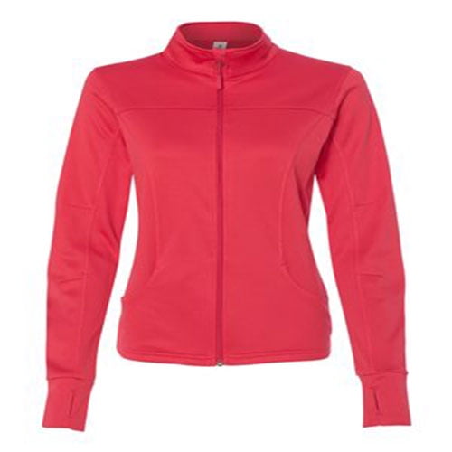 Independent Trading Co. Women's Poly-Tech Full-Zip Track Jacket