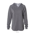 thumbnail image 1 of Independent Trading Co. - Women's Lightweight California Wave Wash Hooded Sweatshirt - PRM2500, 1 of 5