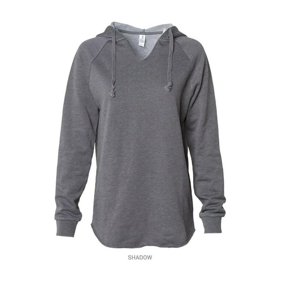 Independent Trading Co. - Women's Lightweight California Wave Wash Hooded Sweatshirt - PRM2500