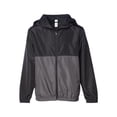 thumbnail image 1 of Independent Trading Co. Youth Lightweight Windbreaker Full-Zip Jacket, 1 of 5