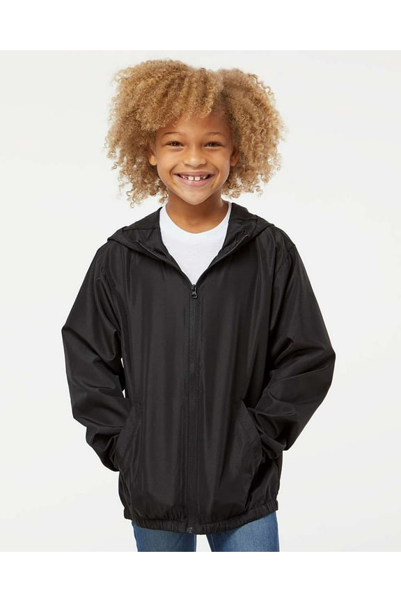 Youth Lightweight Windbreaker Full-Zip Jacket