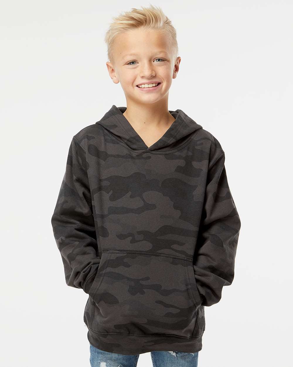 Independent Trading Co. Youth Midweight Hooded Sweatshirt