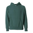 thumbnail image 1 of Independent Trading Co. Youth Special Blend Raglan Hooded Sweatshirt PRM15YSB Moss XL, 1 of 5