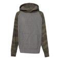 thumbnail image 1 of Independent Trading Co. Youth Special Blend Raglan Hooded Sweatshirt, 1 of 5