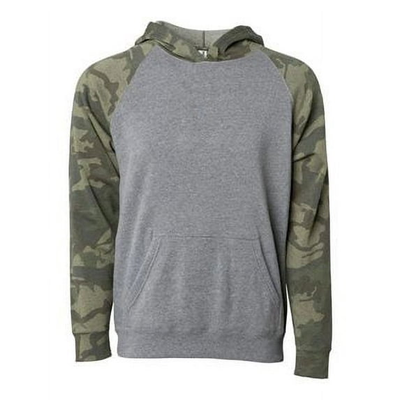 Independent Trading Co. Youth Special Blend Raglan Hooded Sweatshirt