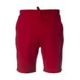 thumbnail image 1 of Independent Trading IND20SRT Mens Midweight Fleece Short-Red-2X, 1 of 4