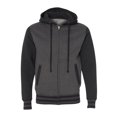 thumbnail image 1 of Independent Trading IND45UVZ Unisex Varsity Full-Zip Hooded Sweatshirt, 1 of 3