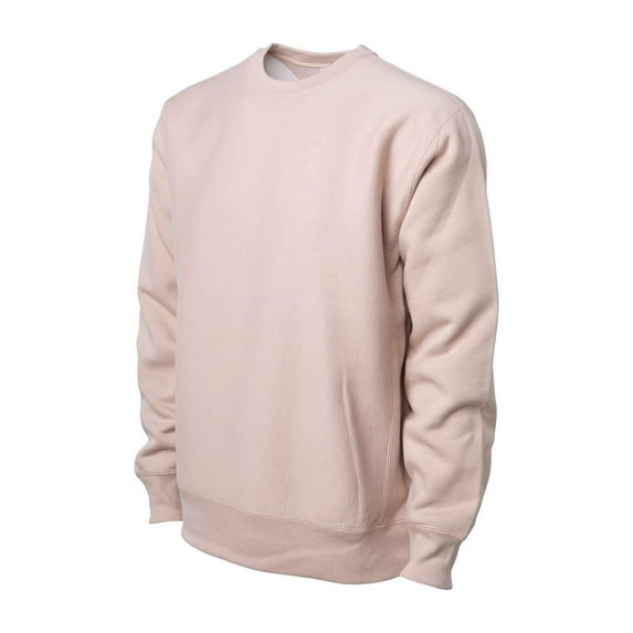 Independent Trading IND5000C Legend Mens Premium 450Gm Heavyweight Cross-Grain Crew-Dusty Pink-XL