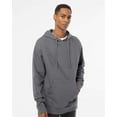 thumbnail image 1 of Independent Trading SS4500 Midweight Hooded Pullover Sweatshirt-CHARCOAL [SOLID]-XS, 1 of 5