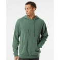 thumbnail image 1 of Independent Trading PRM4500 Unisex Midweight Pigment Dyed Hooded Pullover-Pigment Alpine Green-LG, 1 of 5