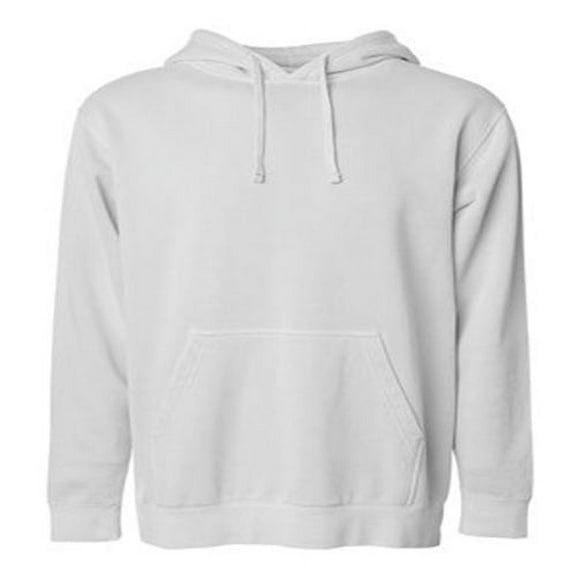 Independent Trading PRM4500 Unisex Midweight Pigment Dyed Hooded Pullover-Prepared for Dye-3X