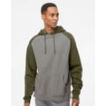 thumbnail image 1 of Independent Trading Co. Raglan Hooded Sweatshirt, 1 of 5