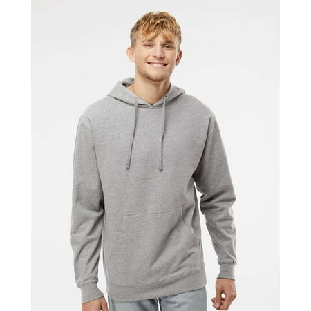 Independent Trading Co. - Midweight Hooded Sweatshirt - SS4500 - Grey Heather