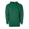 thumbnail image 1 of Independent Trading SS4500 Midweight Hooded Pullover Sweatshirt-Kelly Green-XS, 1 of 3