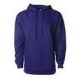 thumbnail image 1 of Independent Trading SS4500 Midweight Hooded Pullover Sweatshirt-Purple-LG, 1 of 5