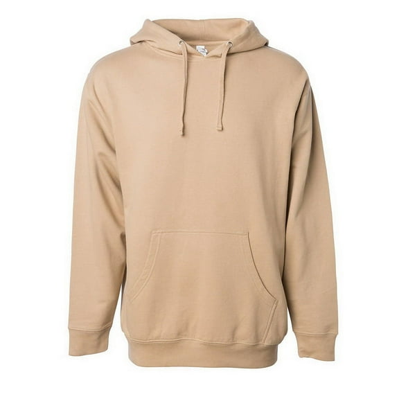 Independent Trading SS4500 Midweight Hooded Pullover Sweatshirt-SANDSTONE-5X
