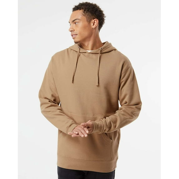 Independent Trading Co. - Midweight Hooded Sweatshirt - SS4500 - Sandstone - Size: L