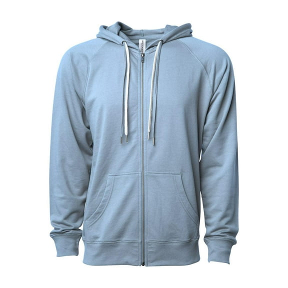 Independent Trading Co. Icon Lightweight Loopback Terry Full-Zip Hooded Sweatshirt