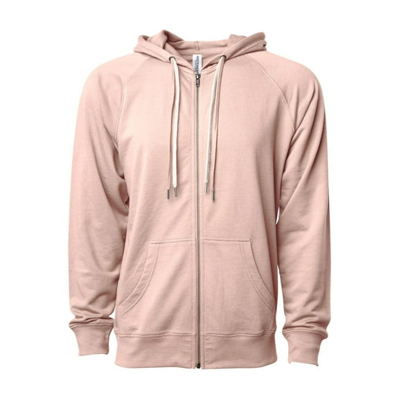Independent Trading Co. Icon Lightweight Loopback Terry Full-Zip Hooded Sweatshirt