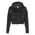 thumbnail image 1 of Independent Trading Co. Womens Lightweight Crop Hooded Sweatshirt, 1 of 5