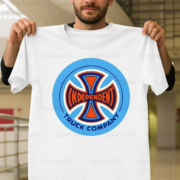Independent Trucks Retro Vintage 80s 90s Skateboarding Logo Graphic G406 Unisex T-Shirt, Up to Size 5XL