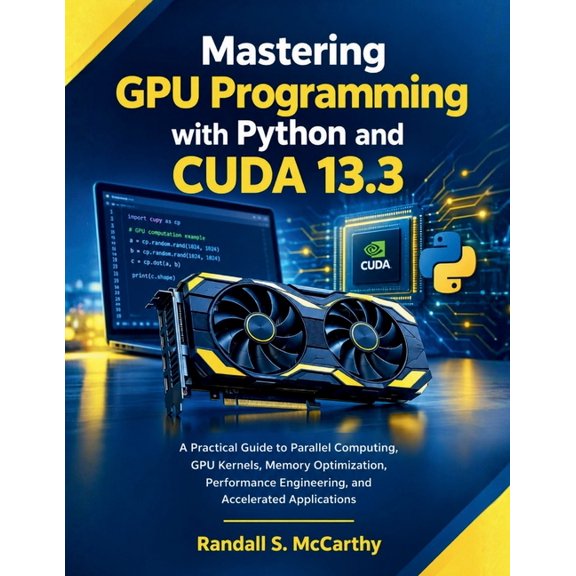 Indept Learning Mastering GPU Programming with Python and CUDA 13.3: A Practical Guide to Parallel Computing, GPU Kernels, Memory Optimi, Book 3, (Paperback)