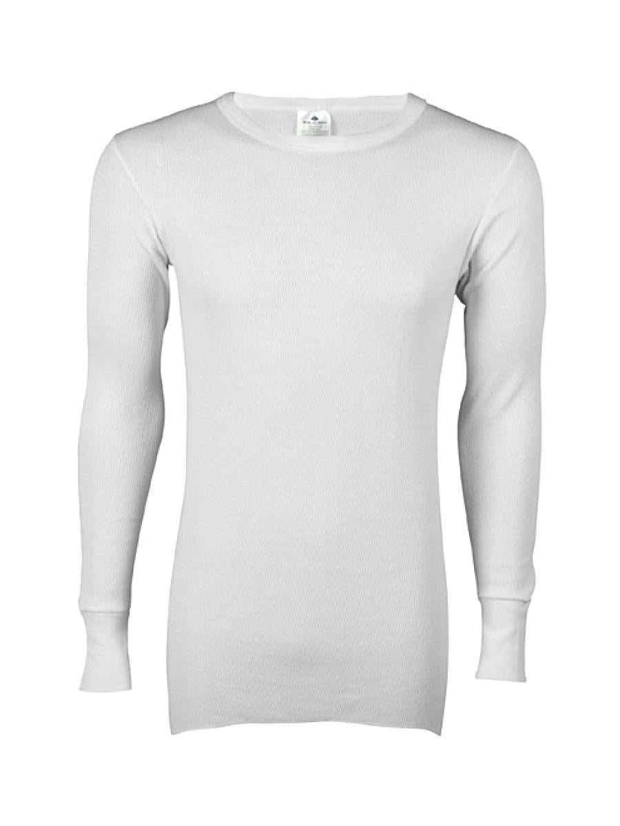 Indera Heavyweight Cotton Knit Thermal Long Underwear Shirt Walmart