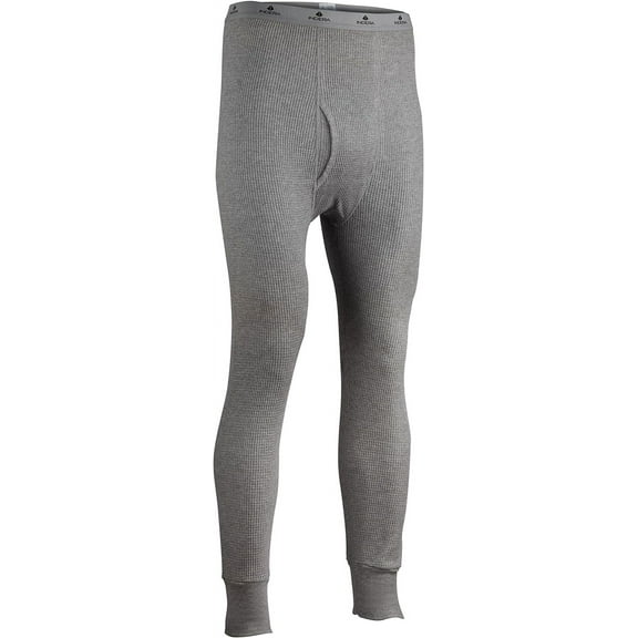 Indera Men's Cotton Waffle Knit Heavyweight Pant XX-Large Heather Grey