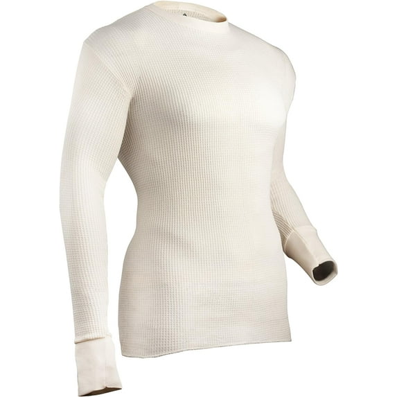 Indera Men's Cotton Waffle Knit Heavyweight Thermal Underwear Top