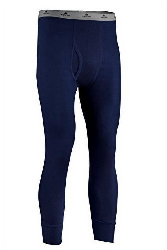 Men's Tall Polypropylene Performance Rib Knit Thermal Underwear Pant, Navy, X-Large