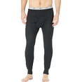 thumbnail image 1 of Indera Men's Traditional Long Johns Thermal Underwear Pant, Black, 3X, 1 of 5