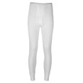 thumbnail image 1 of Indera Mens Regular & Big ICEtex Dual Face Fleeced Thermal Long John Pant 23496-XXX-Large (White), 1 of 3