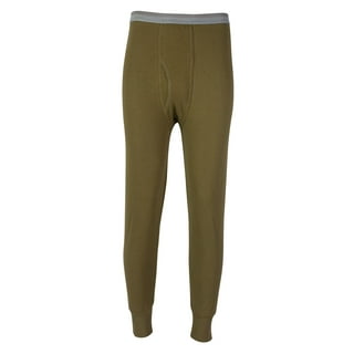 Indera Waffle Thermal Pants Men's Heavyweight Cotton Waffle