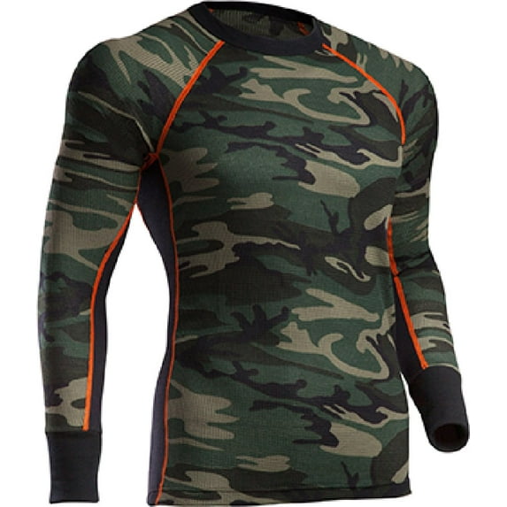 Indera Performance Camouglage Thermal Shirt L/S Camo X-Large