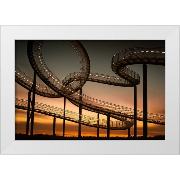 Inderst, Rainer 14x11 White Modern Wood Framed Museum Art Print Titled - 8erbahn