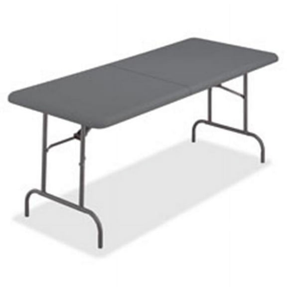 IndestrucTable Too Bifold Table, Platinum - 96 in.