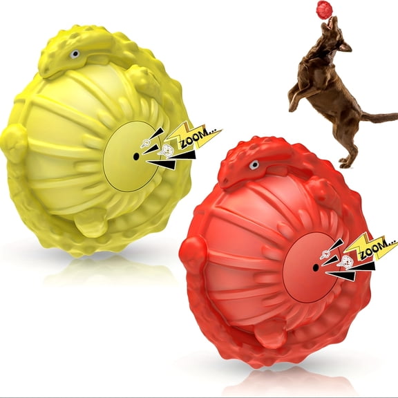 Indestructible Chew Toy for Dogs: T-Rex Ball for Small, Medium & Large Breeds - Reduces Anxiety & Boredom